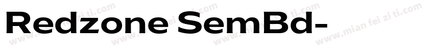 Redzone SemBd字体转换
